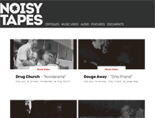 Tablet Screenshot of noisytapes.com